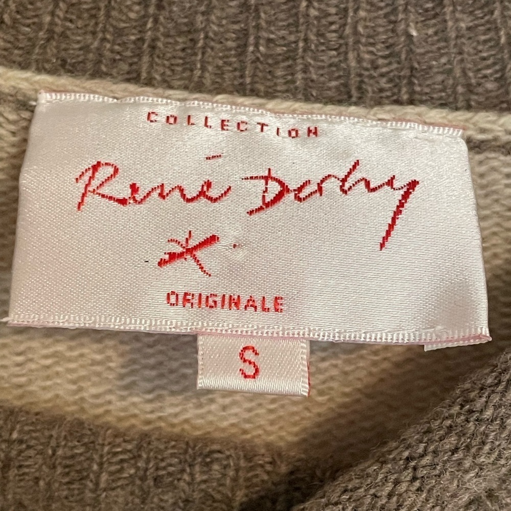 Rene Derby Lambswool Grandma Farm Sweater - Picture 4 of 5